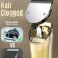 oneisall Cordless Horse Clippers,Low Noise 2 Speed Grooming Clippers,Horse Trimmer Shaver Kit for Matted Long Hair,Detachable Stainless Steel Blade Grooming Kit for Thick Coat