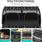 Double Cat Car Travel Carrier, Twin Compartment Show House Cat Cage/Condo，Portable Pet Crate for 2 Cats Travel Double Dog Crate Set for Long Distance Travel