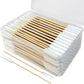 200 PCS Dog Ear Cleaning Kit; 6-Inch Large Cotton Swabs for Gentle & Effective Cleaning. Safe and Hygienic Pet Ear Cleaning Solution