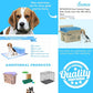 PETSWORLD Puppy Pads, 23x36 Inch, 1800 Count - Puppy Pee Pads for Dogs, Tear Resistant, Economy Value, Super-Absorbent Polymer Gel Core, Perfect for Puppies, Smaller Dogs