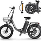 L20A Electric Bike for Adults – Rated 750W Fat Tire E-Bike with 52V 13Ah Battery, IPX65 Waterproof, Foldable Frame, and Advanced Safety Features
