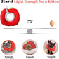 Kitten Cones After Surgery 0-6 Months, Donut Extra Small Kittern Cone Collar Soft to Stop Licking Neck, Elizabethan e Collar for Recovery (S for Kitten [Neck: Up to 7.5"] - Apple)