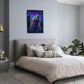 Bear Forest Wall Art Canvas Fantastic Animal Wall Decor Prints Framed Painting Pictures Gifts Artwork for Bathroom Kitchen 16"x24"