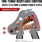 GD IRON GRIP Grip Strength Trainer Adjustable Hand Gripper Strengthener Hand Grip Exerciser Wrist Strengtheners Silent & Durable – Forearm, Finger & Hand Strength Training for Athletes, Climbers & Rehabilitation