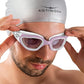 AqtivAqua Swimming Goggles, DX Wide View Swim Goggles for Adult Men Women, Anti Fog No Leaking