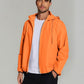 COOFANDY Men's Packable Rain Jacket Lightweight Waterproof Raincoat with Hood Travel Hiking Golf Windbreaker