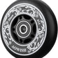 8-Pack Inline Skate Replacement Wheels 85A Outdoor Asphalt Formula Roller Blades Wheels Indoor Roller Blades Wheels with Bearings ABEC-9 & Floating Spacers