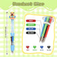 LiYiQ 24PCS Multicolor Pen in One Fun 4-in-1 Cute Pens Bulk Kawaii Cool Ballpoint Pens for Kids Fun Gifts