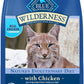 Blue Buffalo Wilderness Nature's Evolutionary Diet High-Protein, Grain-Free Natural Dry Food for Adult Cats, Chicken, 11-lb. Bag