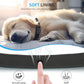 Upgraded AirTag Dog Collar, IP68 Waterproof Air Tag Dog Collar Holder, Reflective, Ultra-Durable, Comfortable Padded, Heavy Duty Dog Collars for Small Medium Large Dogs (M (12.6"-17.1"), Blue)