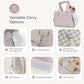 Dog Carriers for Small Dogs, Soft Sided Folding Small Dog Carrier for Dogs Medium Cats Puppies up to 13 Lbs, Washable Breathable Puppy Carrie Carrier for Outdoor Travel (Small Gray)