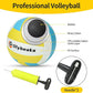 Portable Outdoor Volleyball Net Set for Backyard Beach with Adjustable Poles, Soft PU Volleyball & Pump, Carry Bag and Durable Anti-Sagging Net