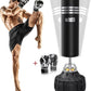 Dripex Freestanding Punching Bag, Heavy Boxing Bag with Stand for Adult Youth - Men Standing Boxing Punch Bag for Home Gym Workout