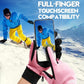 Bruvoalon Winter Gloves for Women & Men, 3M Thermal Insulation, Lycra Fabric, Windproof, Touchscreen, Anti-Slip, Cold Weather
