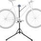 Pro Stand Plus Bike Rack - Heavy-Duty Telescoping Bicycle Stand with Tool Tray, Rotating Clamps, and Adjustable Handlebar Rod by RAD Cycle (Black)