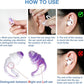Reusable Swimming Ear Plugs with Nose Clips -2 Pairs Silicone Swimmers Ear Plugs for Adult Water Surfing, Snorkeling, Sleeping and Shower