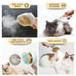 Self Cleaning Steam Brush for Cat Dog, 4 in 1 Pet Brushes for Shedding & Grooming, Bath Massage & Water/Mist Slicker Brush for Long Haired Cats & Dogs- Pet Grooming Brushes with Spray for Cats