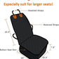 Paw Jamboree Car Front Seat Covers for Dogs Scratch-Proof Pet Car Seat Cover Non-Slip Large Car Seat Protector for Dogs Bucket Seat Cover
