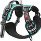 Timos Dog Harness,NO Need Go Over Dogs Head 3 Snap Buckles Pet Harness with 2 Leash Clips,Adjustable Soft Padded No-Pull,Reflective No-ChokeOxford Vest for Small Medium Large Dogs,X-Large (Pack of 1)