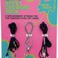 Replacement Strings for Cat Wand Toy - 3-Pieces - Chew-Proof Metal Wire and 2 Durable Paracord Strings - Heavy Chewers Pack Cat Wand Toy Refill Strings with Universal Clasps for All Lures