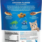 Fruitables Crunchy Low Calorie Treats Packed with Protein For Cats Healthy Free of Wheat, Corn and Soy – Made with Real Chicken with Blueberry – 2.5 Ounces