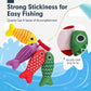 hahaland Montessori Toys for 1 Year Old - 10 in 1 Cloth Toddler Fishing Game with Stacking Cups, Baby Toy 12-18 Months One Year Old Boy Birthday Gift, Toddler Toys for 1 2 Year Old Boy Girl Gifts
