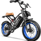 1500W Electric Bike for Adults,48V 20/60Ah Removable Battery Max Range 80Miles & 30MPH Electric Bicycle,20''×4" Fat Tire Ebike,Adult Electric Bicycles for Commute Beach Snow,E-Bike UL Certified