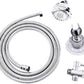 Pet Shower Set with 8.2ft Hose for Bathroom Shower Arm (Adhesive Holder)