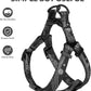 PUPTECK No Pull Dog Harness Soft Adjustable Basic Nylon Step in Puppy Vest Outdoor Walking with Leash