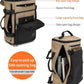 Kalesi Gym Duffle Bag Backpack 4-Way Waterproof with Shoes Compartment for travel Sport Hiking laptop