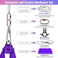 Aerial Silks Kit & Aerial Yoga Hammock - 11Yd Premium Fabric Hardware - Easy Setup for Flying Yoga, Aerial Swing & Fitness - Supports Up to 14ft Rigging