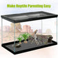 Bearded Dragon Tank Accessories, Reptile Substrate Floor for Bearded Dragon Enclosure 4x2x2, Leopard Gecko Tank Liner Mat for 120 Gallon Reptile Tank