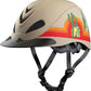 Troxel Rebel Turquoise Rose Helmet
