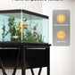 Fish Tank Stand for 5-10 Gallon Fish Tank: Aquarium Stand with Power Outlet - Metal 10 Gallon Tank Stand with Cabinet Drawer Storage for Turtle Tank, Reptile Terrarium (Black, 220LBS Capacity)