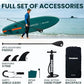 Inflatable Stand Up Paddle Board with Sup Board Accessories, Durable, Lightweight,Wide Stable Design,Wide Non-Slip Deck, Non-Slip Comfort Deck Pink Paddle Board for Women & Girls