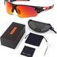 BEACOOL Polarized Sports Sunglasses for Men Women Youth Baseball Fishing Cycling Running Golf Motorcycle Tac Glasses UV400
