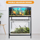 TONGMO Fish Tank Stand: The Perfect 29 Gallon Metal Aquarium Stand Measuring 32.7" W x 13" D x 32.3" H to Fit Your Aquatic Display Needs.