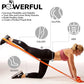 7Ft Long Resistance Bands for Stretching - Resistance Bands Set with Door Anchor - Exercise Bands Including Carry Pouch, E-Book & App - Latex-Free Workout Bands