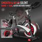 JOROTO X2|X2PRO Exercise Bike, X4S Bluetooth Stationary Indoor Cycling Bike with Readable 100 Levels Magnetic Resistance, Plus 12.6 inch Tablet Bracket Exercise Bikes for Home