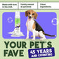 TropiClean Warm Vanilla Waterless Facial Cleanser for Dogs | Dog Foam Face Wash | Dog Face Wash Derived from Natural Ingredients | Cat Friendly | Made in the USA | 7.4 oz.
