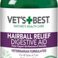 Vet’s Best Cat Hairball Relief Digestive Aid, Vet Formulated Hairball Support Remedy, Hairball Relief for Cats, Classic Chicken Flavor, 60 Chewable Tablets