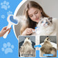 Pet Steam Brush for Dog & Cat - 3-in-1 Steam Grooming Brush for Shedding - Self Cleaning Spray Comb with Mist for Long Haired Pets - Includes Waterless Shampoo & undercoat rake, Blue