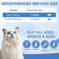 200 PCS Cat Calming Treats, Calming Treats for Cats Help to Manage Stress & Anxiety, Calming Aid for Cats with Hemp Seed Powder Chamomile Melatonin for Cat Anxiety Relief, Separation, Travel, Storms
