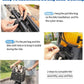 Dog Bike Basket Carrier, Pet Bicycle Front Carrier Backpack for Bike Riding Foldable Removable, Reflective Strips, 2 Side Storage Pockets, Pet Travel Bag for Cats Small Dogs
