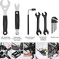 Swiss+Tech 30 Piece Bike Repair Tool Kit, Bicycle Maintenance Tool Set with Storage Case, Bike Accessories for Mountain/Road/Park Bike