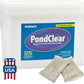 Airmax PondClear Packets, Beneficial Bacteria & Enzyme Clarifier Treatment with Ecoboost PRx, Clear & Clean Pond & Lake Water, Safe for Fish, 96 Count