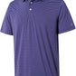 Mens Golf Shirt Moisture Wicking Dry Fit Performance Sport Short Sleeve Striped Golf Polo Shirts for Men