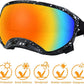 Medium Dog Sunglasses with Adjustable Strap UV Protection, Winproof Dog Puppy Sunglasses, Suitable for Medium Dog Pet Glasses, Dogs Eyes Protection,Soft Dog Goggles