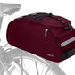 MOSISO Bike Rack Bag, Waterproof Bicycle Trunk Pannier Rear Seat Pouch Cycling Bike Carrier Backseat Storage Luggage Saddle Shoulder Bag