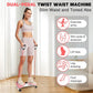 Waist Twisting Machine - 260 lbs Ab Twist Board with Adjustable Resistance Bands, Twist Exercise Machine for Core Workout & Waist Slim, Home Gym Equipment for Women & Men